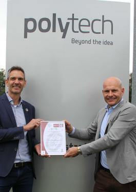 As the first company within the wind industry, PolyTech A/S has been certified according to UN’s 17 sustainable development goals, Bureau Veritas