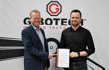 Gibotech A/S certificeres efter ISO 9001:2015, Bureau Veritas