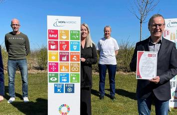 Nopa Nordic and Allison have been certified according to UN's Sustainable Development Goals, Bureau Veritas
